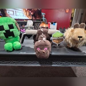 Minecraft Plush Toy Lot